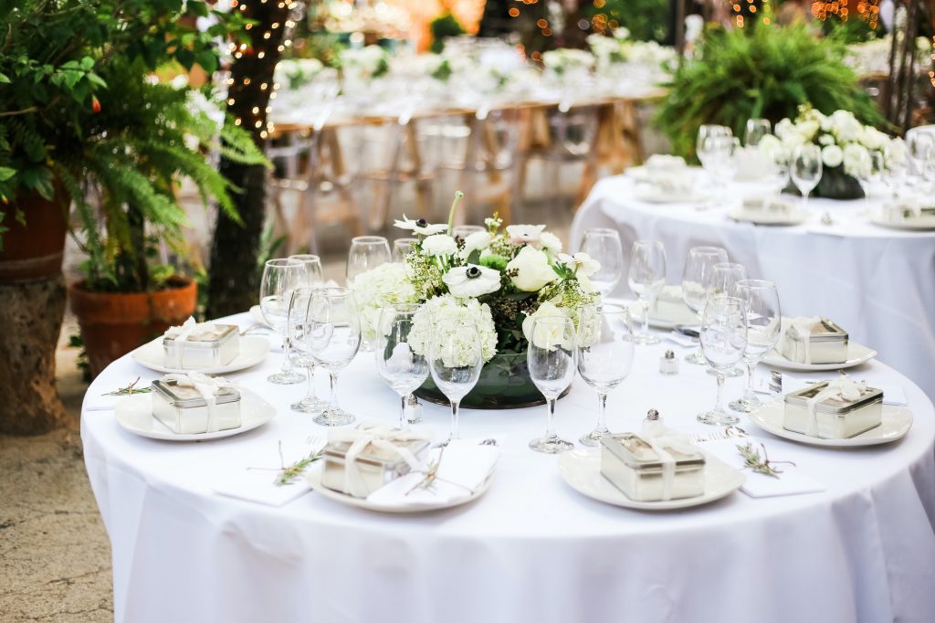 Details from an outdoor wedding